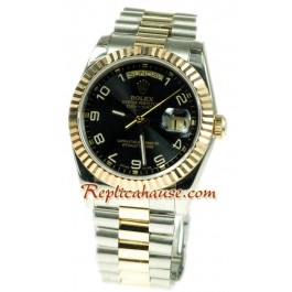 Rolex Replique Day Date Two Tone Montre Suisse