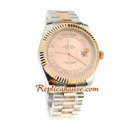 Rolex Replique Day Date Two Tone Montre Suisse