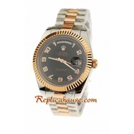 Rolex Replique Day Date Two Tone Montre Suisse