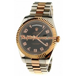 Rolex Replique Day Date Two Tone Montre Suisse