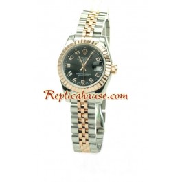 Rolex Replique Datejust Femmes Montre - Pink d' or