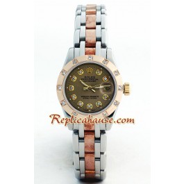 Rolex Replique DateJust - Two-tone-Lady's(Rose d' or)