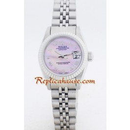 Rolex Replique DateJust - Silver-Lady's