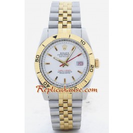 Rolex Replique DateJust - Turn O Graph - Two Tone