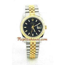 Rolex Replique Datejust Montre - Two Tone