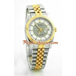 Rolex Replique Datejust Montre - Two Tone
