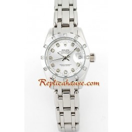 Rolex Replique DateJust - Silver-Lady's