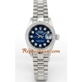 Rolex Replique DateJust - Silver Lady's
