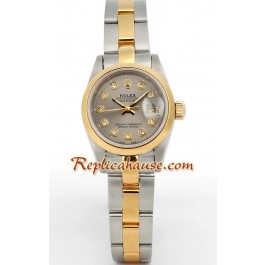 Rolex Replique DateJust - Two-tone-Lady's