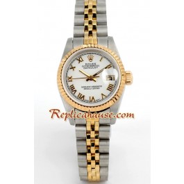 Rolex Replique DateJust - Two Tone Lady's
