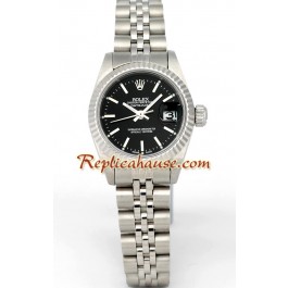 Rolex Replique DateJust - Silver Lady's