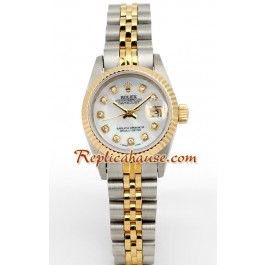 Rolex Replique DateJust - Two Tone Lady's