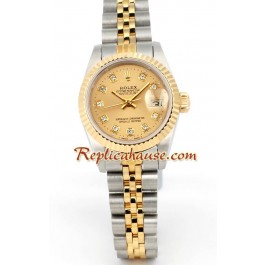 Rolex Replique DateJust - Two Tone Lady's