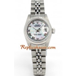 Rolex Replique DateJust - Silver Lady's
