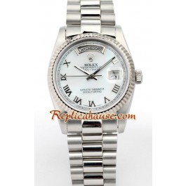 Rolex Replique Day Date-Silver