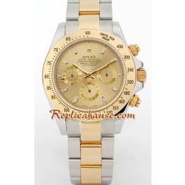 Rolex Replique Daytona Two Tone Montre