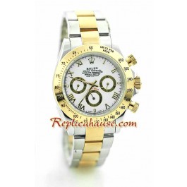 Rolex Replique Daytona Two Tone Montre
