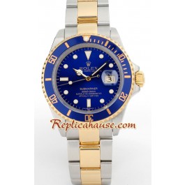 Rolex Replique Submariner Suisse Two Tone Montre