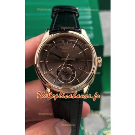 Montre Rolex Super Clone Cellini 50525 Cadran marron Or rose Super Clone