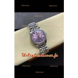 Montre Rolex Super Clone Datejust 31 mm à cadran rose Jubilee Super Clone