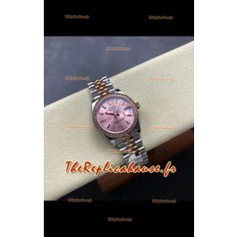 Montre Rolex Super Clone Datejust 31 mm Cadran Champagne Or Rose Super Clone