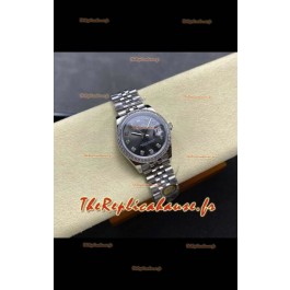 Montre Rolex Super Clone Datejust 31 mm Cadran Gris Jubilee Super Clone