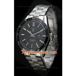 Tag Heuer Carrera Calibre 5 Swiss Replica Montre avec Cadran Noir
