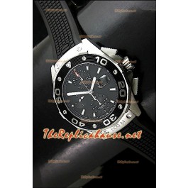 Tag Heuer Aquaracer Calibre 16 Montre Suisse en Noir Cadran