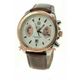 Tag Heuer Grand Carrera Leather Montre Replique