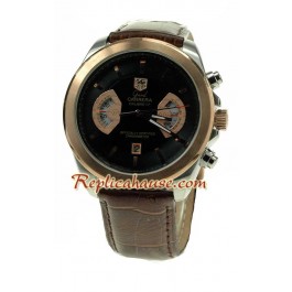 Tag Heuer Grand Carrera Leather Montre Replique