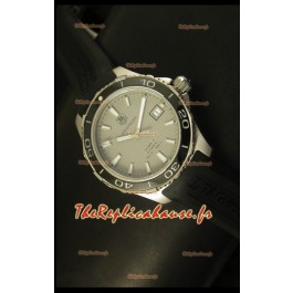 Montre suisse à cadran gris Tag Heuer Aquaracer Calibre 5 - Édition miroir 1:1