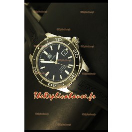 Montre suisse à cadran noir Tag Heuer Aquaracer Calibre 5 - Édition miroir 1:1