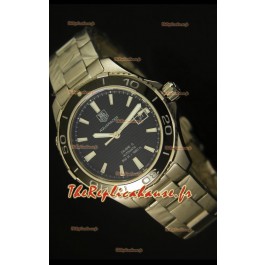 Montre suisse à cadran noir Tag Heuer Aquaracer Calibre 5 - Édition miroir 1:1