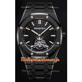 Audemars Piguet Royal Oak Tourbillon montre avec boîtier extra-fin en céramique de 41 mm