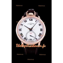 Chopard Louis-Ulysse L'hommage montre suisse en or rose cadran blanc