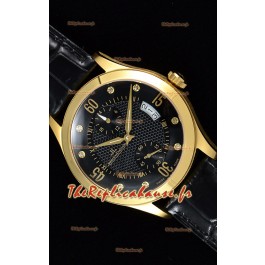 Jaeger LeCoultre Master Control montre réplique suisse en or jaune