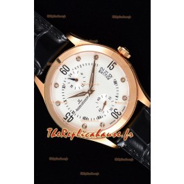 Jaeger LeCoultre Master Control montre réplique suisse en or jaune