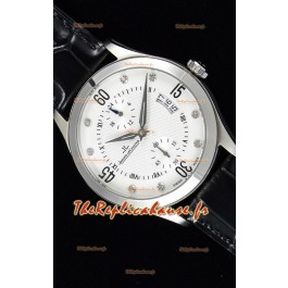 Jaeger leCoultre Master Control montre réplique suisse en acier inoxydable