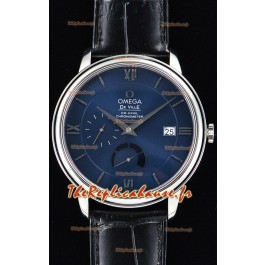 Omega Co-Axial Prestige montre suisse en acier inoxydable avec fonction réserve de marche