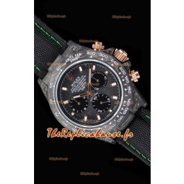 Rolex Cosmograph Daytona DiW montre réplique à miroir 1:1 avec boîtier forgé en carbone 