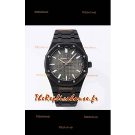 Montre Audemars Piguet Royal Oak PVD 3120 Mouvement - Cadran Gris Réplique suisse 