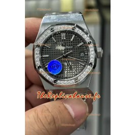 Audemars Piguet Royal Oak 37MM Montre cadran gris en mouvement 3120 - Réplique 1:1 