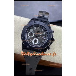 Audemars Piguet Royal Oak Offshore Chronographe Ginza Cadran noir - Boîtier en carbone forgé