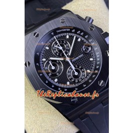 Audemars Piguet Montre Chronographe Royal Oak Offshore Boîtier Céramique Noir - Cadran Noir - Cal. 4404