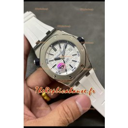 Audemars Piguet Royal Oak Ultimate Réplique montre suisse 1:1 Cadran Blanc Mouvement Cal.3120