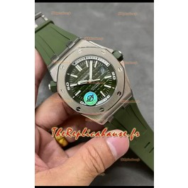 Audemars Piguet Royal Oak 1:1 Ultimate Montre suisse réplique Cadran vert Mouvement Cal.3120