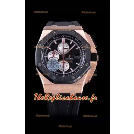 Montre Audemars Piguet Royal Oak Offshore 44MM or rose 1:1 miroir 904L en acier
