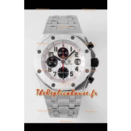 Audemars Piguet Royal Oak Offshore PANDA Chronographe Montre réplique miroir 1:1 - Acier 904L