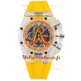 Audemars Piguet Royal Oak Offshore AET Remould LAMBDA Boîtier saphirs Montre suisse réplique 