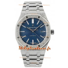 Audemars Piguet Royal Oak Frosted 37MM Cadran bleu automatique Réplique 1:1